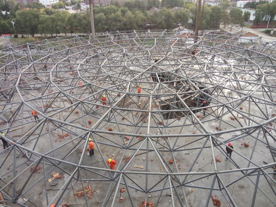 沧州全民健身中心网架